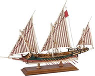 Amati Řecká Galeotta 1821 1:65 kit - Dřevěný model