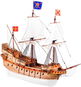 Dušek San Martin 1588 1:72 kit - Dřevěný model