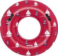 BESTWAY Nafukovací kruh s madly 119 cm, červený - Kruh