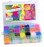 TopKing Bracelet Elastics XL 2800 pcs with locking organizer and loom - Creative Kit