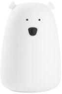 Rabbit & Friends Touch Portable Teddy Bear Lamp, White - Children's Room Light