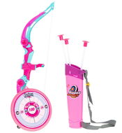 KIK KX6175 Playing set Bow with arrows and target pink - Bow