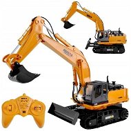 Huina 1510 RC Excavator with metal bucket 11CH 1:16 - RC Digger