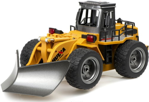Huina 1586 Snow plough with metal ploughshare - RTR, 6CH 1:18 - RC Model - Main image