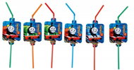 Javoli Drinking straws Thomas the Tank Engine 8 pcs - Straw