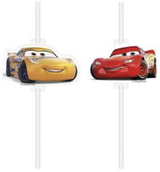 Javoli Paper Drinking Straws Disney Cars 4 pcs - Straw