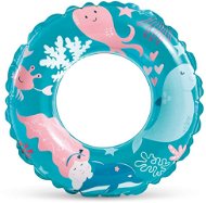 Nafukovacie koleso Intex plavecký kruh 59242, transparent, 61 cm, modrý - Kruh
