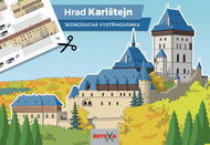 Hrad Karlštejn - jednoduchý - Papírový model