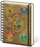 A5-ös blokk gyűrű, bélelt - Harry Potter - Jegyzetfüzet