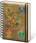 A5-ös blokk gyűrű, bélelt - Harry Potter - Jegyzetfüzet