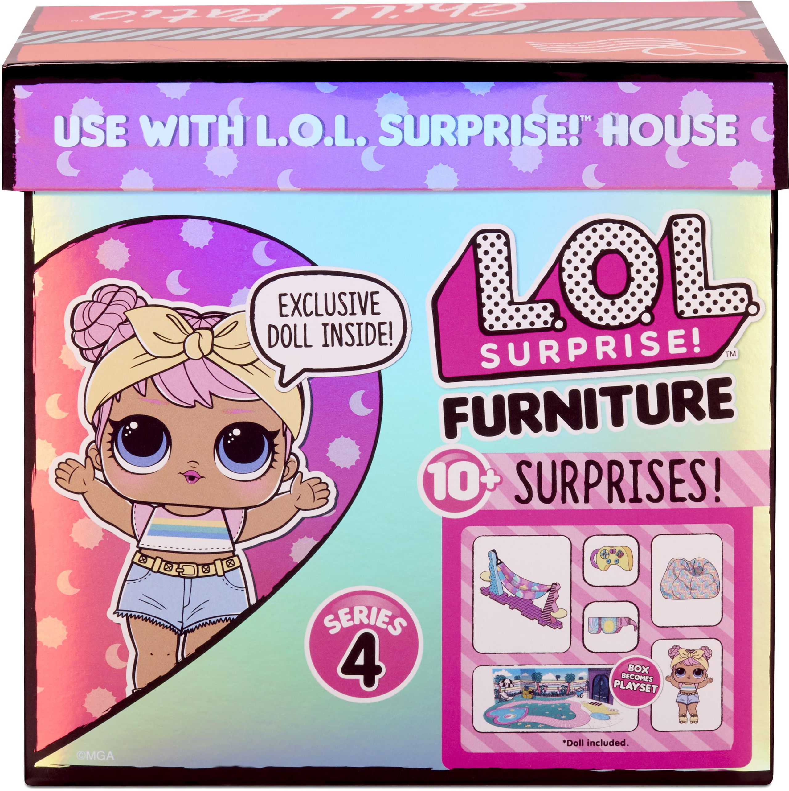 Lol surprise doll cheap furniture box