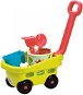 Ecoiffier Garden Wagon with Bucket and Accessories - Garden Tool Set