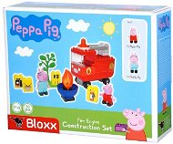 PlayBig BLOXX Peppa Pig Fire truck with accessories - Building Set