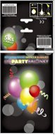 Sada LED svietiacich a blikajúcich balónikov – 10 ks - Nafukovacia lopta