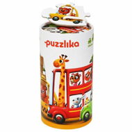 Puzzlika 13784 Fahrzeuge - Puzzle mit 5 Motiven und 20 Teilen - Puzzle