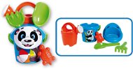 Androni Sandkastenset Panda mit Gießkanne - klein - Sandspielzeug-Set