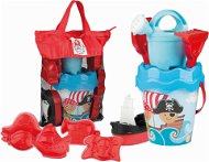 Androni Set of Sand Pirates in a Travel Bag - Blue - Sand Tool Kit