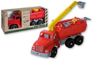 Androni Giant Trucks hasičské vozidlo s plošinou a funkčnou striekačkou – dĺžka 74 cm - Auto