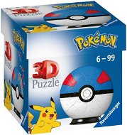 Ravensburger 3D Puzzle 112654 Puzzle-Ball Pokémon Theme 2 - Item 54 pieces - Jigsaw