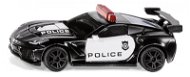 Siku Blister - polícia Chevrolet Corvette ZR1 - Kovový model