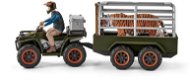 Schleich Wild Life - 42351 Quad mit Anhänger und Ranger - Figuren-Set und Zubehör