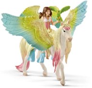 Schleich bayala - 70566 Surah mit Glitzer-Pegasus - Figuren