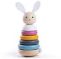 Bigjigs Baby Wooden Motorized Deployable Rabbit Tower - Sort and Stack Tower