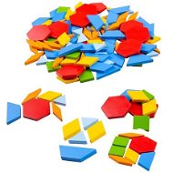 Bigjigs Toys Wooden Colour Mosaic - Toy Jigsaw Puzzle