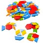 Bigjigs Toys Drevená farebná mozaika - Mozaika pre deti