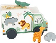 Small Foot Insert Car Safari - Wooden Toy