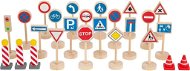 Small Foot Road Signs Set of 25 Parts - Toy Car