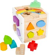 Puzzle Small Foot Rainbow Insertable Motor Cube - Vkládačka
