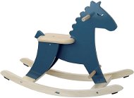 Houpací kůň Vilac Dřevěný houpací kůň modrý - Houpací kůň