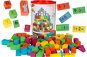 Set of Wooden Coloured Cubes - 100 pieces - Wooden Blocks