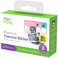 Fotopapier Termopapierové samolepiace kotúčiky myFirst Thermal Sticker - Fotopapír