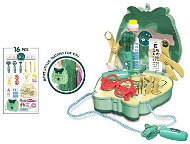 Bag Doctor Set Green - Kids Doctor Kit