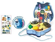 Konyhai táska készlet kék - Játék edény
