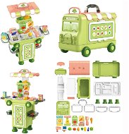 Truck and Table Supermarkt Set - Thematisches Spielzeugset