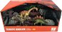 Satz Dinosaurier mit Bäumen 4 - Figuren-Set und Zubehör
