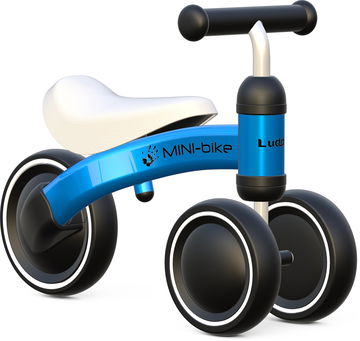 Luddy Mini Balance Bike Blue - Balance Bike | Alza.cz