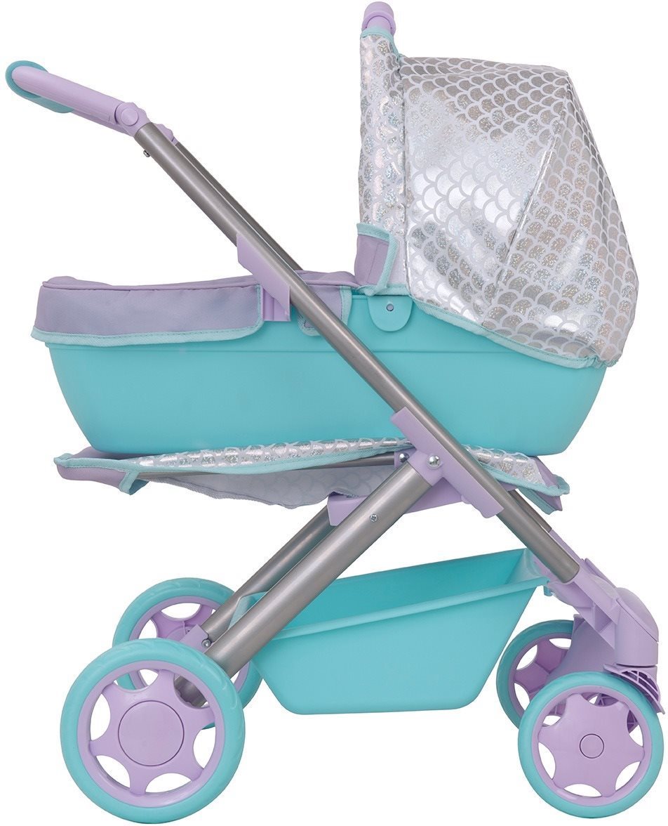 Mermaid Princess 3 in 1 Stroller Doll Stroller Alza.cz