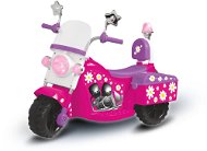 EVO Tříkolka růžová na baterii - Dětská elektrická motorka