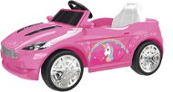 Car with a unicorn on an Evo battery - Children's Electric Car