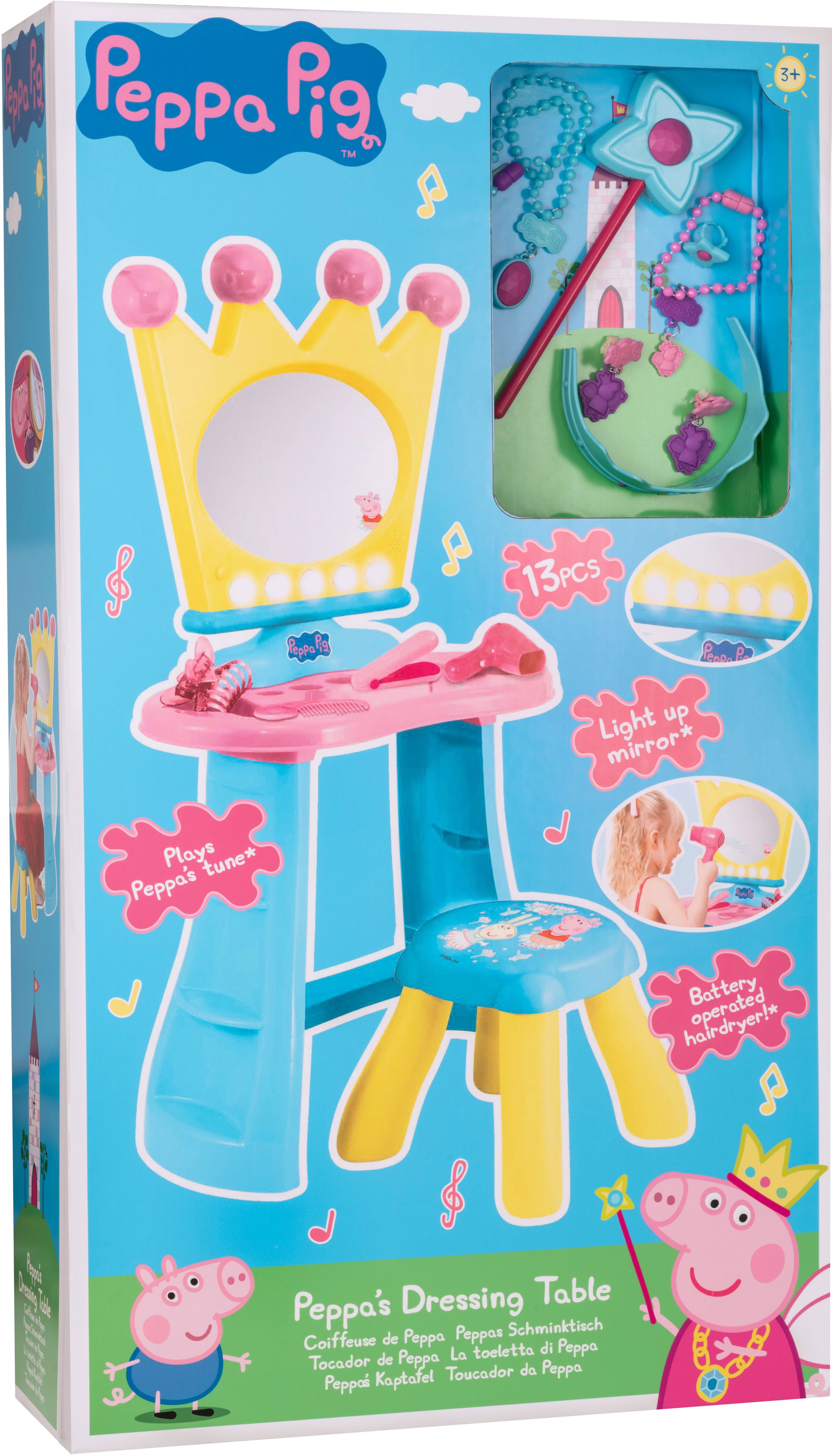 Peppa pig dressing deals table