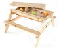 PLUM Wooden Picnic Table 2-in-1 - Sandpit