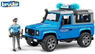 Bruder Einsatzfahrzeuge - Land Rover Defender Station Wagon Polizeifahrzeug mit Polizist und Ausstattung - Auto