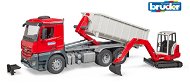 Bruder Konštrukčné vozidlá – nákladné auto s bagrom - Auto