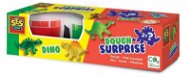 SES Dough+Surprise - Knetmasse mit Überraschungsfigur - Dinosaurier - Knete