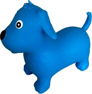Pejsek modrý, 52x25x46 cm - Dětské hopsadlo