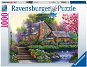 Jigsaw Ravensburger 151844 Romantic Cottage, 1000 Pieces - Puzzle